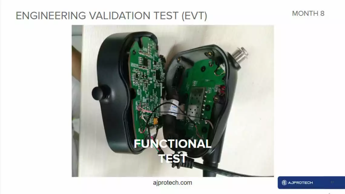 engineering validation test