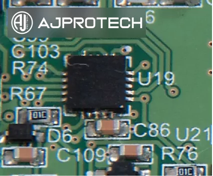  printed circuit board microscheme