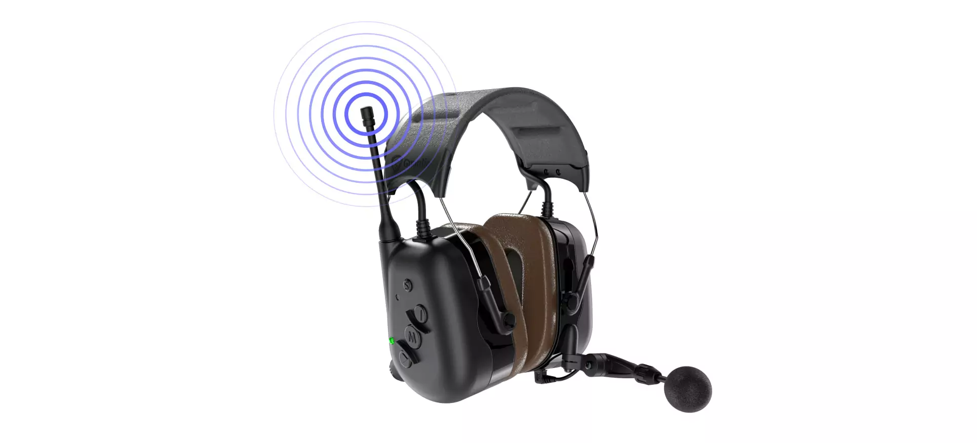 Industrial Bluetooth Headphones Intercom Radio