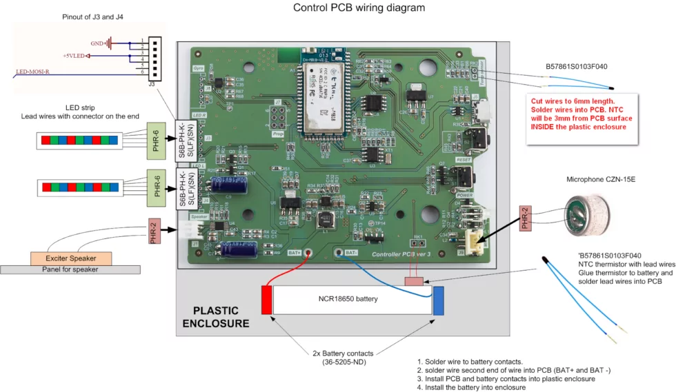 SMART PILLOW PCB