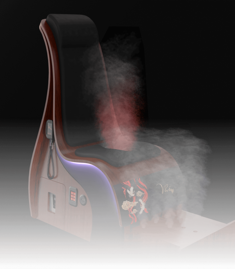 VhiSteam Throne Spa System