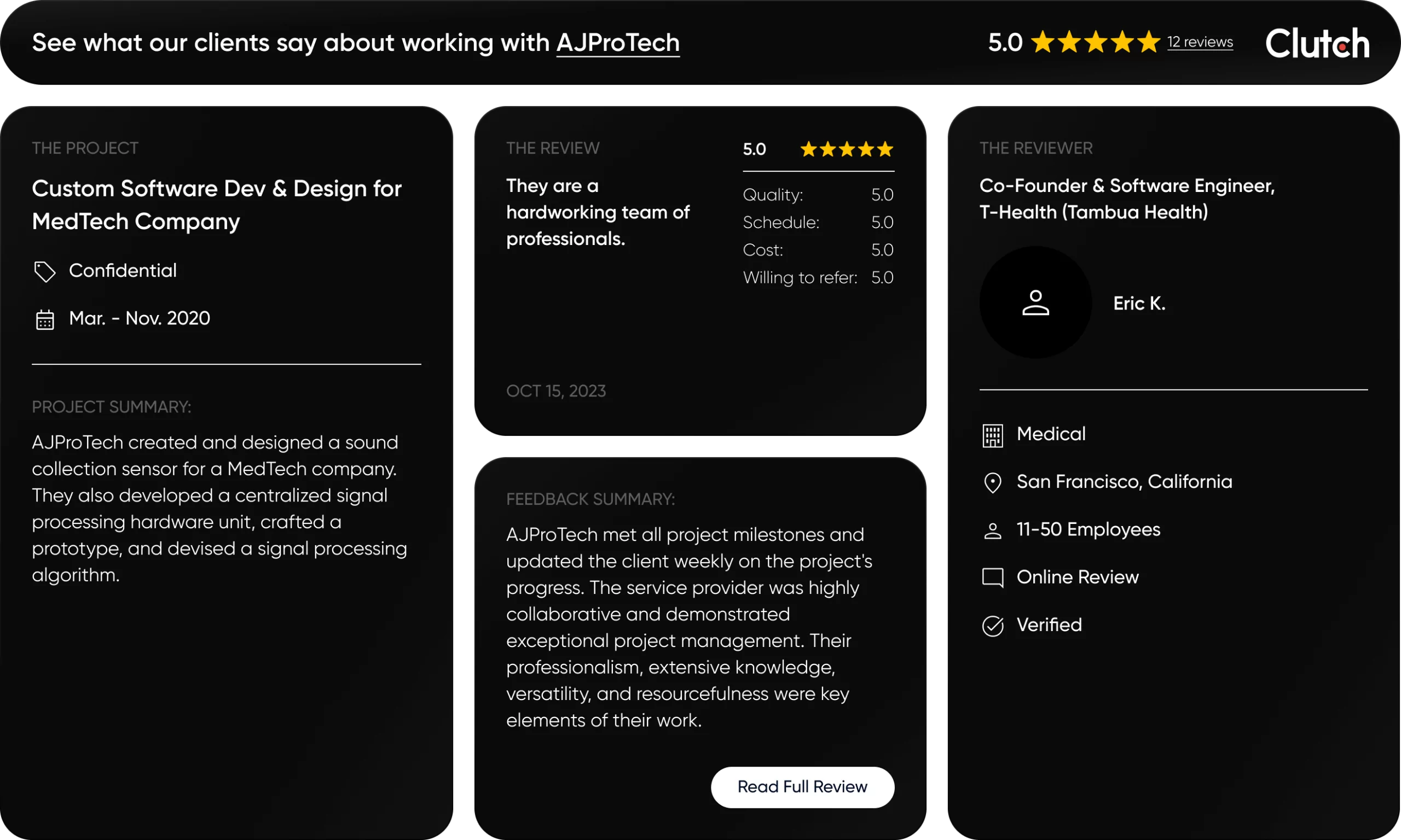 clutch reviews