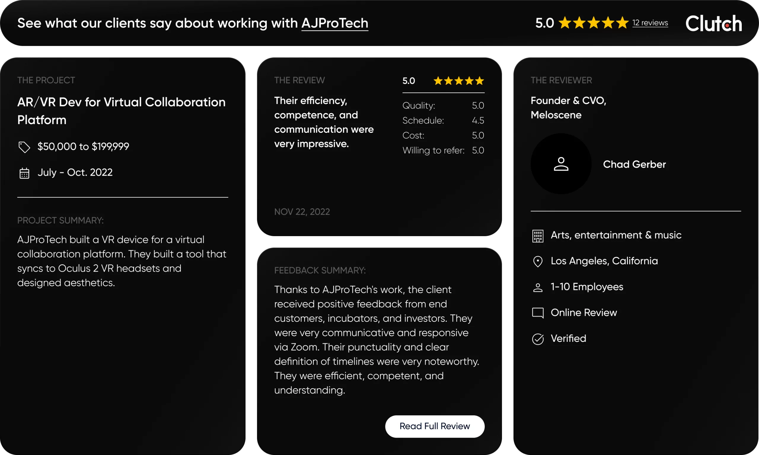 clutch reviews