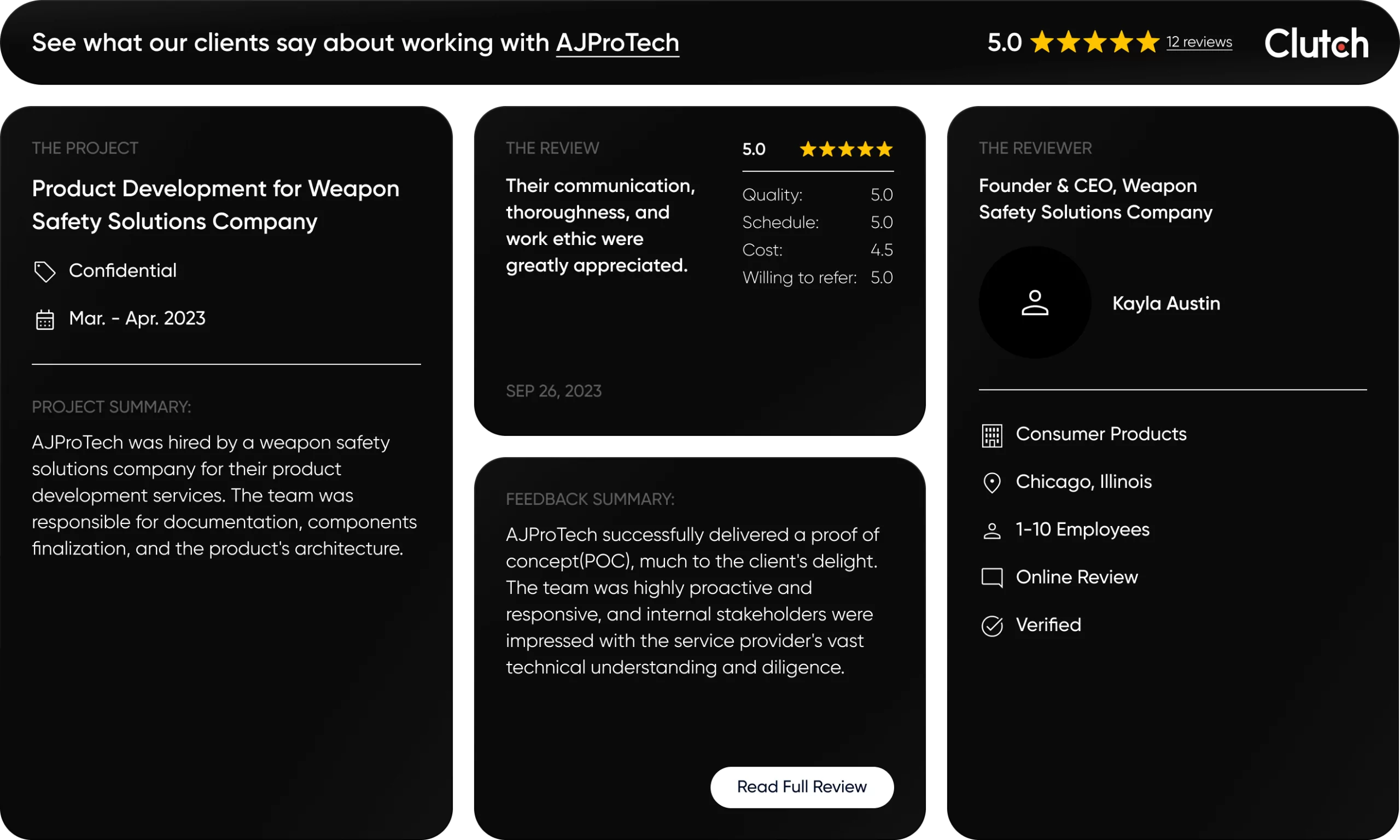 clutch reviews