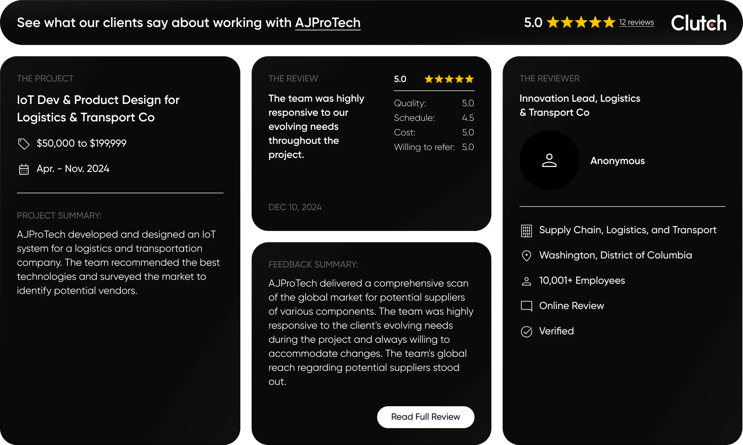 clutch reviews