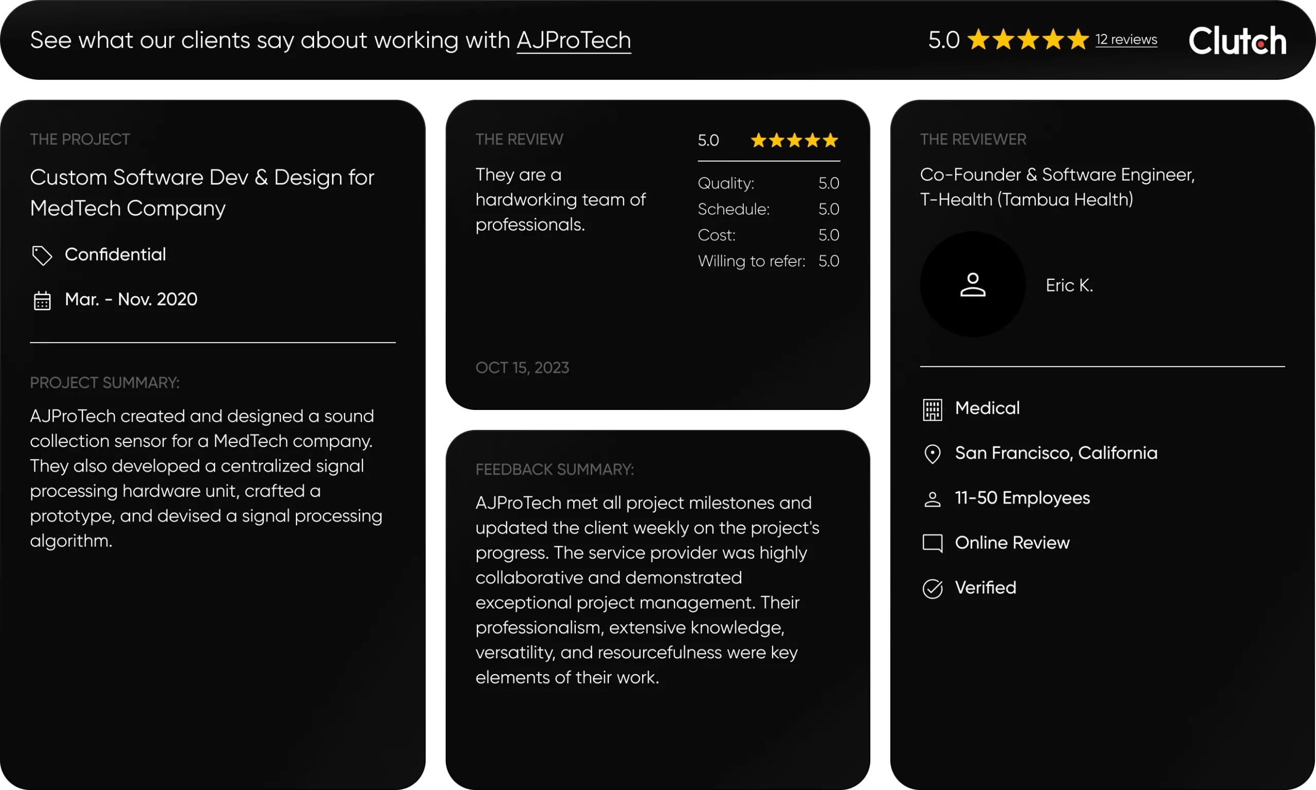 clutch reviews