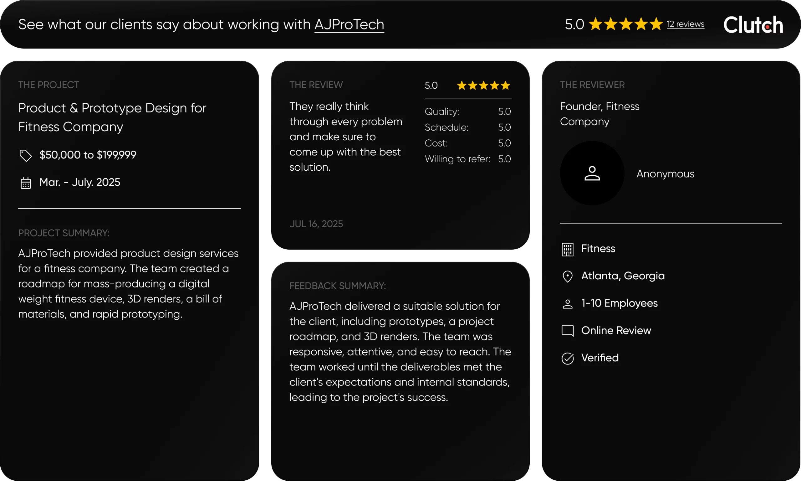 clutch reviews