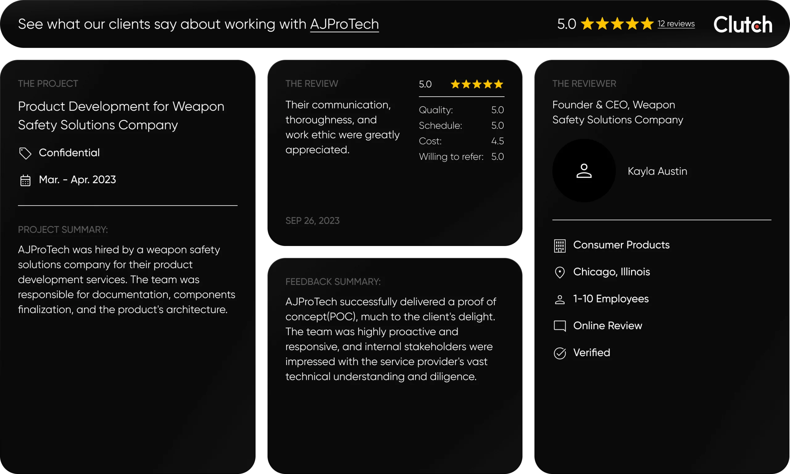 clutch reviews