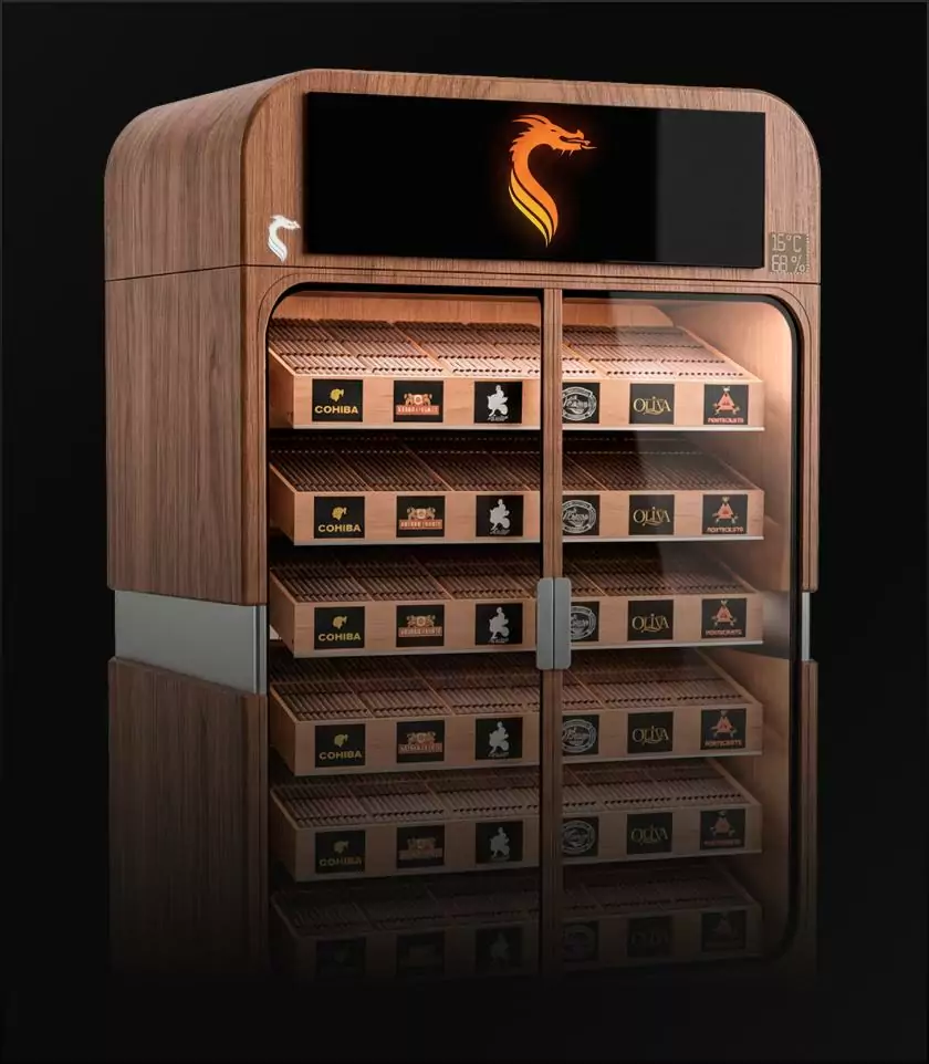 Smart cigar humidor Smart cigar humidor